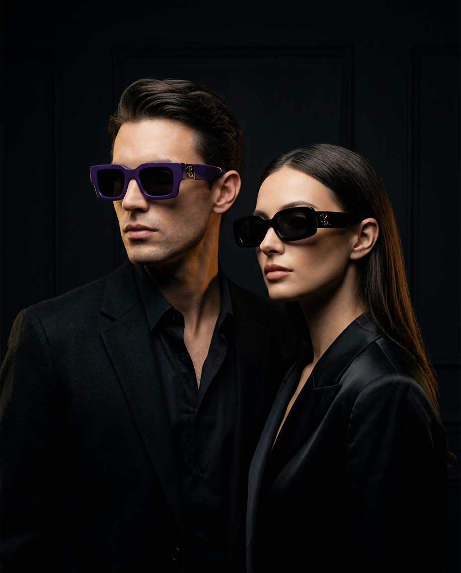 Bezer atelier — unisex editorial portrait of a man and a woman